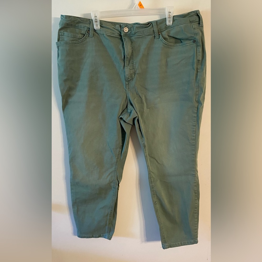 Light Green Skinny Ankle Jeans by Lauren Conrad